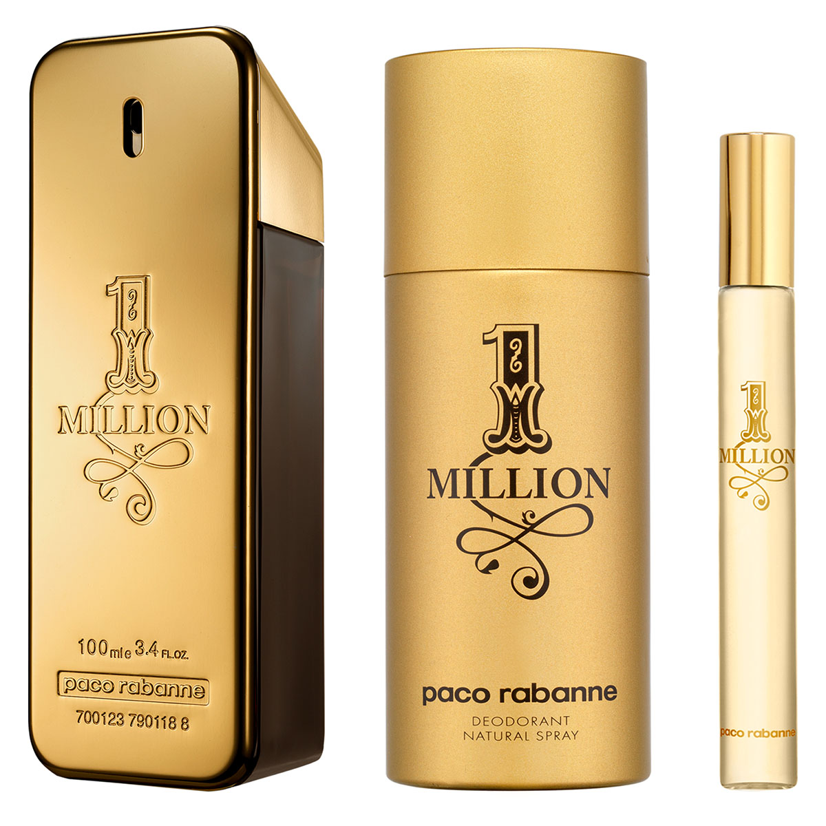 1 MILLION SET DE PERFUME PARA HOMBRE